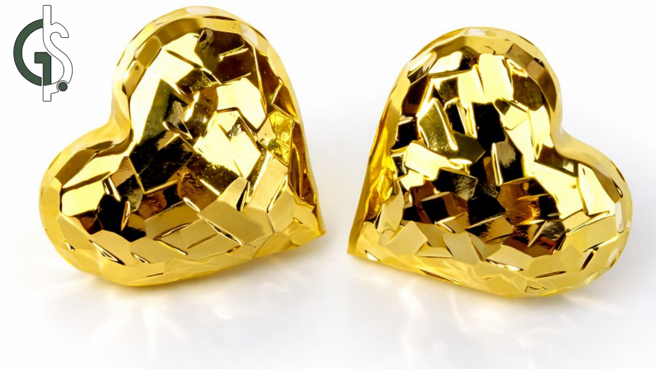 გულის ფორმის საყურეები